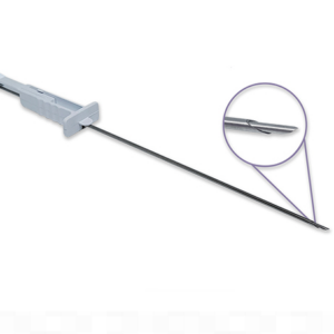 Agujas. Para biopsia desechables. Tipo: trucut. Longitud: 15.20 cm. Calibre: 14 G. Pieza.